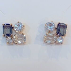 Kate Spade 4 gem earrings ✨✨♠️